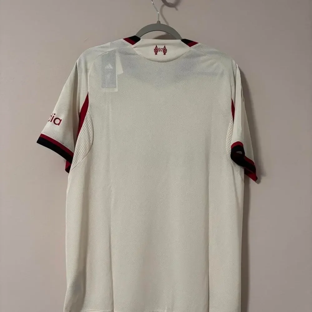 Adidas liverpool away wonder white